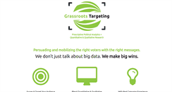 Desktop Screenshot of grassrootstargeting.com